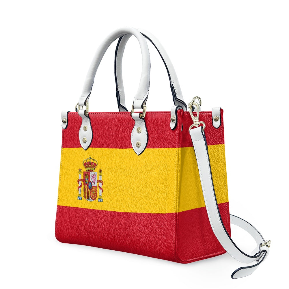 Spain Flag Bag With Viva Flair – PU Leather Purse for Everywhere - Luv My Flag