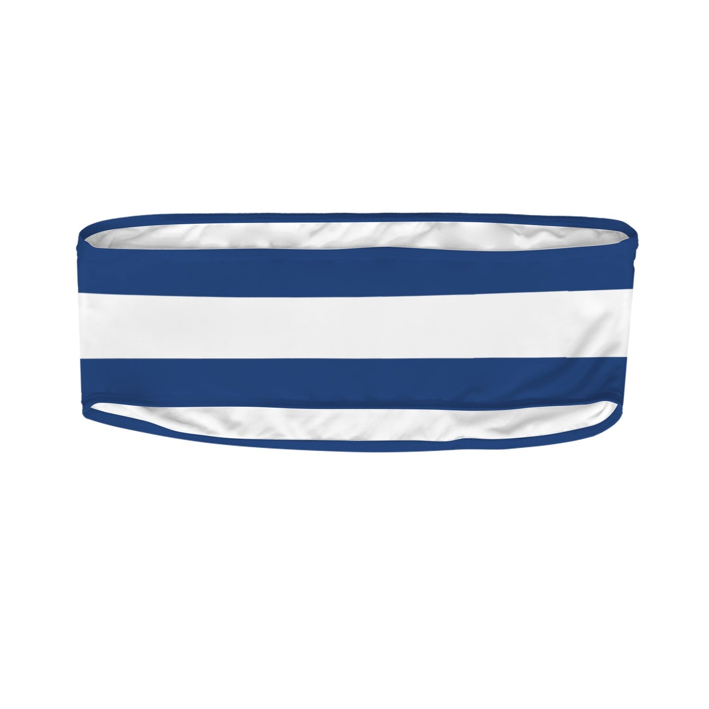 Colorado Flag Inspired Bandeau Tube Bikini Top