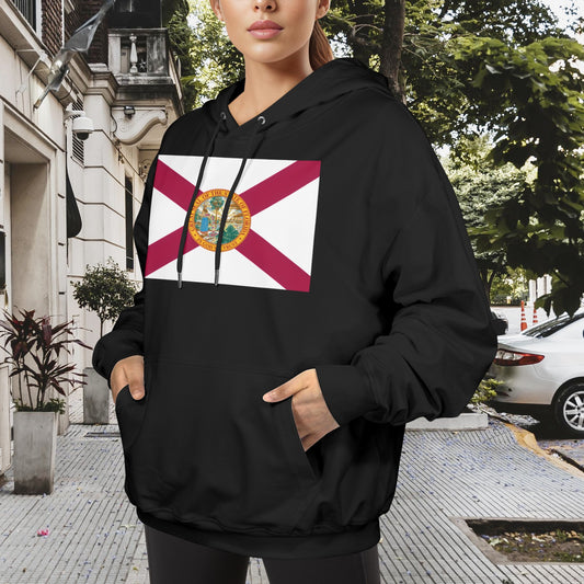 Florida Flag Women's Hoodie Made in the USA