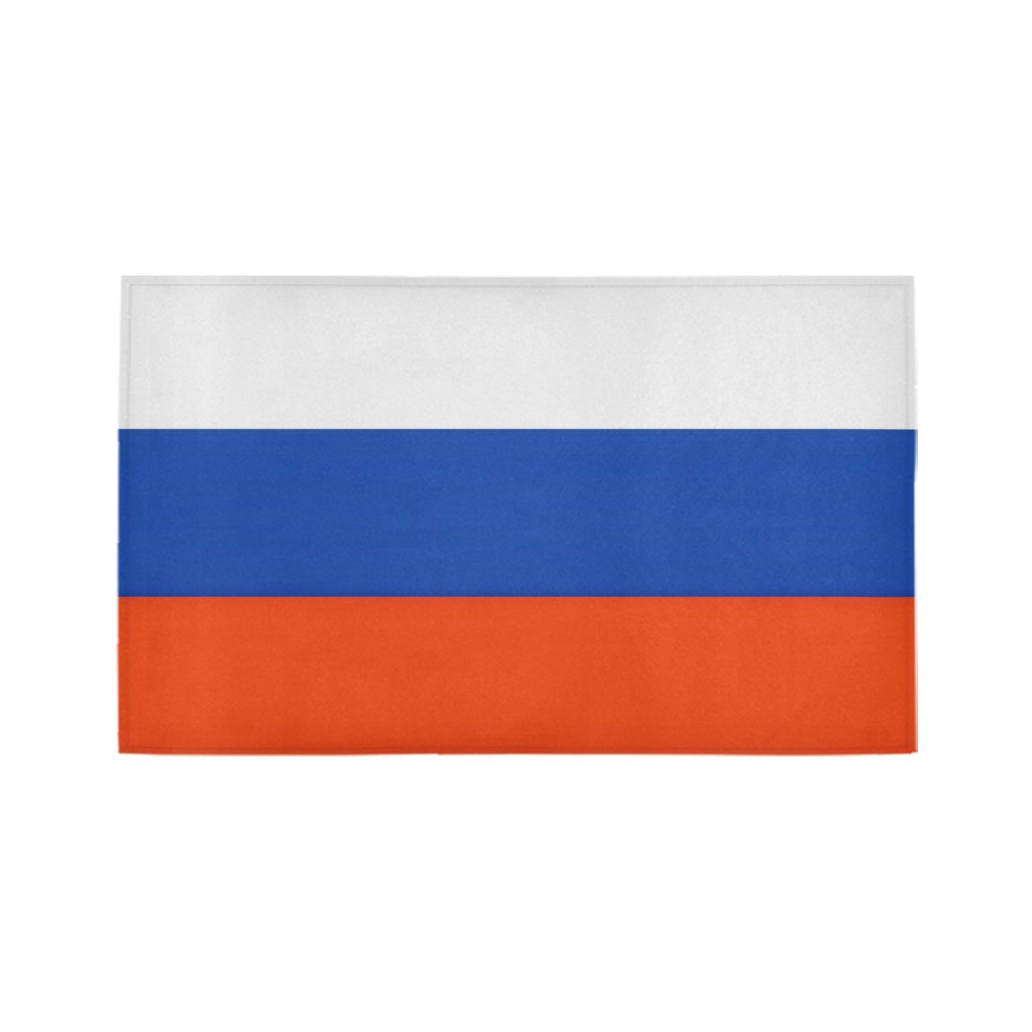 Russia Flag Inspired Doormat 30" x 18" (Sponge Material)