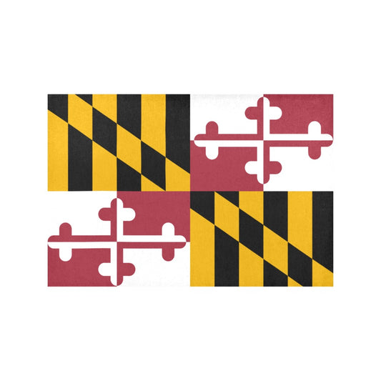 Maryland flag design by Luv My Flag brand.