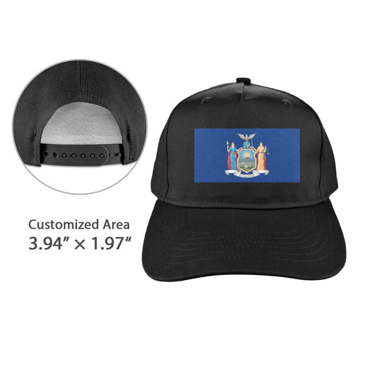 New York Flag Baseball Cap (Made in USA)