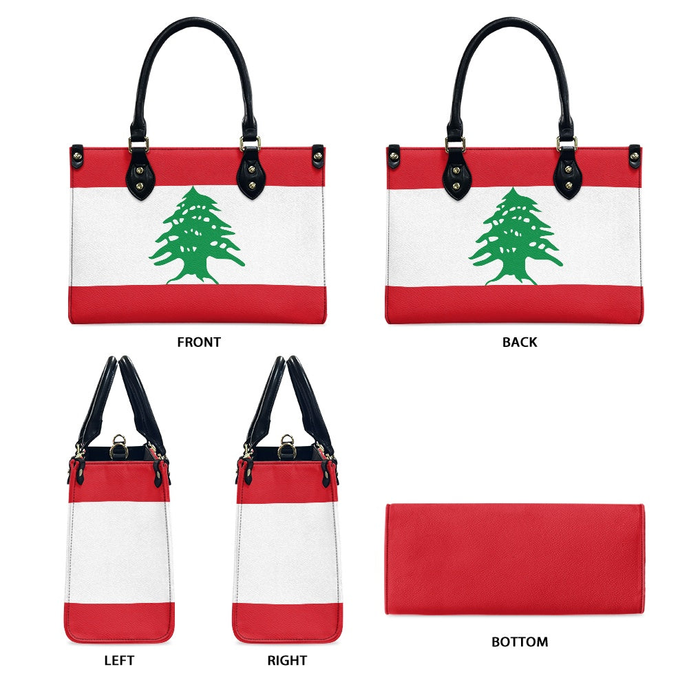 Lebanon Ladies PU handbag - Luv My Flag
