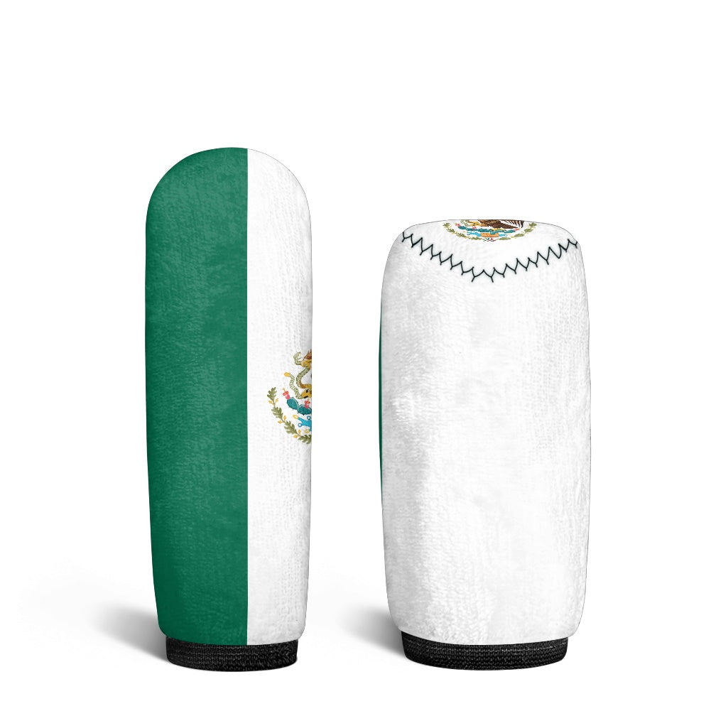 Mexico Flag Inspired Gear Lever Cover+Hand Brake Cover