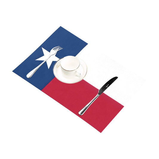 Texas Flag Placemats 12" x 18" (Set of 6)