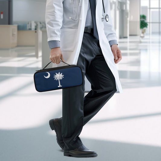 South Carolina Flag Inspired Stethoscope Storage Bag
