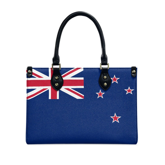 New Zealand Flag Bag in Command – PU Leather Purse With Kiwi Glam - Luv My Flag
