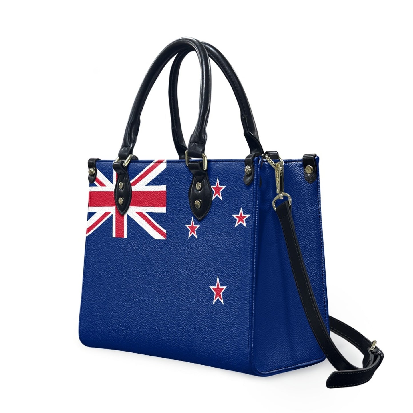 New Zealand Flag Bag in Command – PU Leather Purse With Kiwi Glam - Luv My Flag
