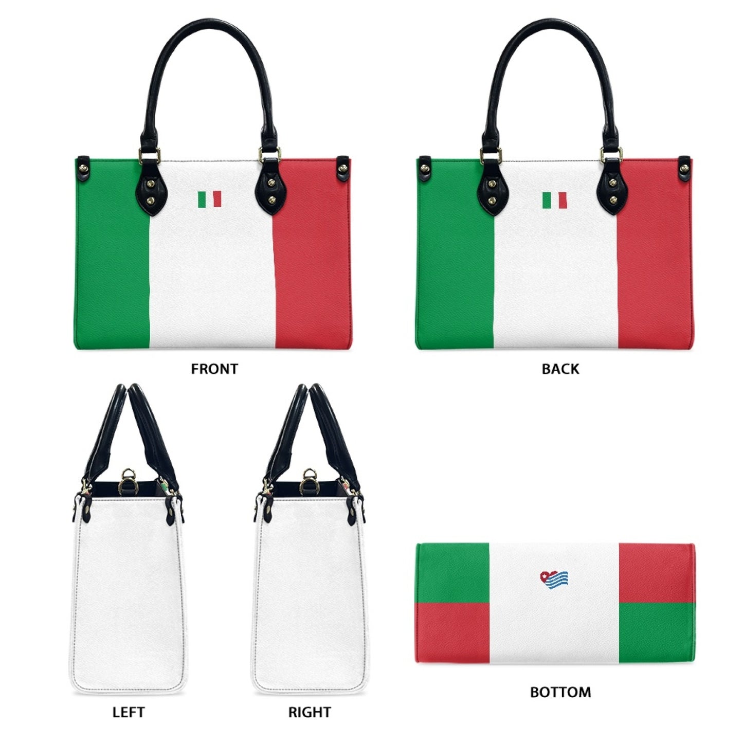 Italy Flag Inspired Handbag – Chic Italian Swag With Global Style - Luv My Flag