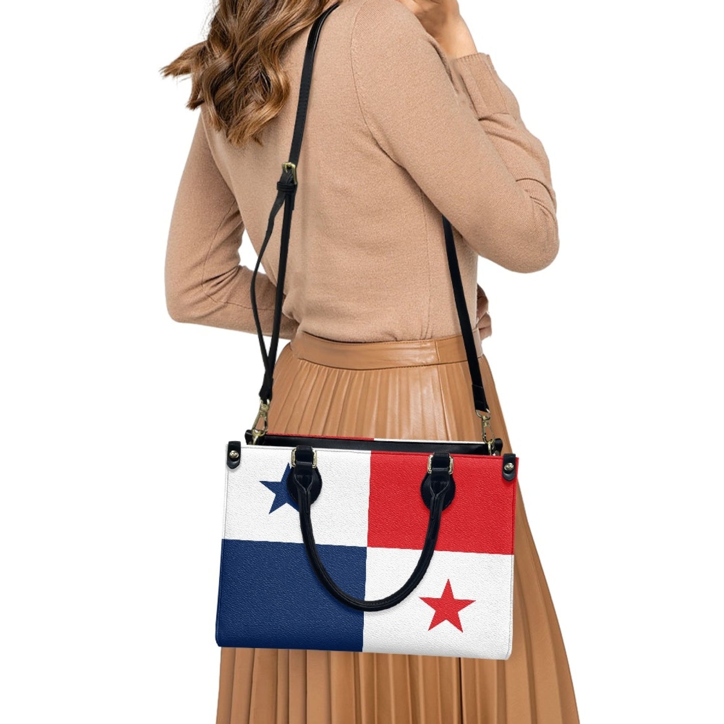Panama Flag Bag With Star Appeal – PU Leather Purse That Keeps It Real - Luv My Flag