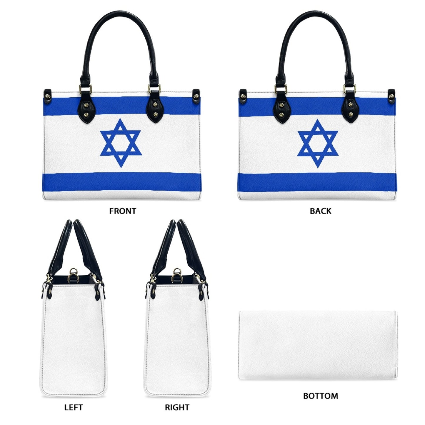 Israel Flag Handbag – Show Your National Pride in Style - Luv My Flag