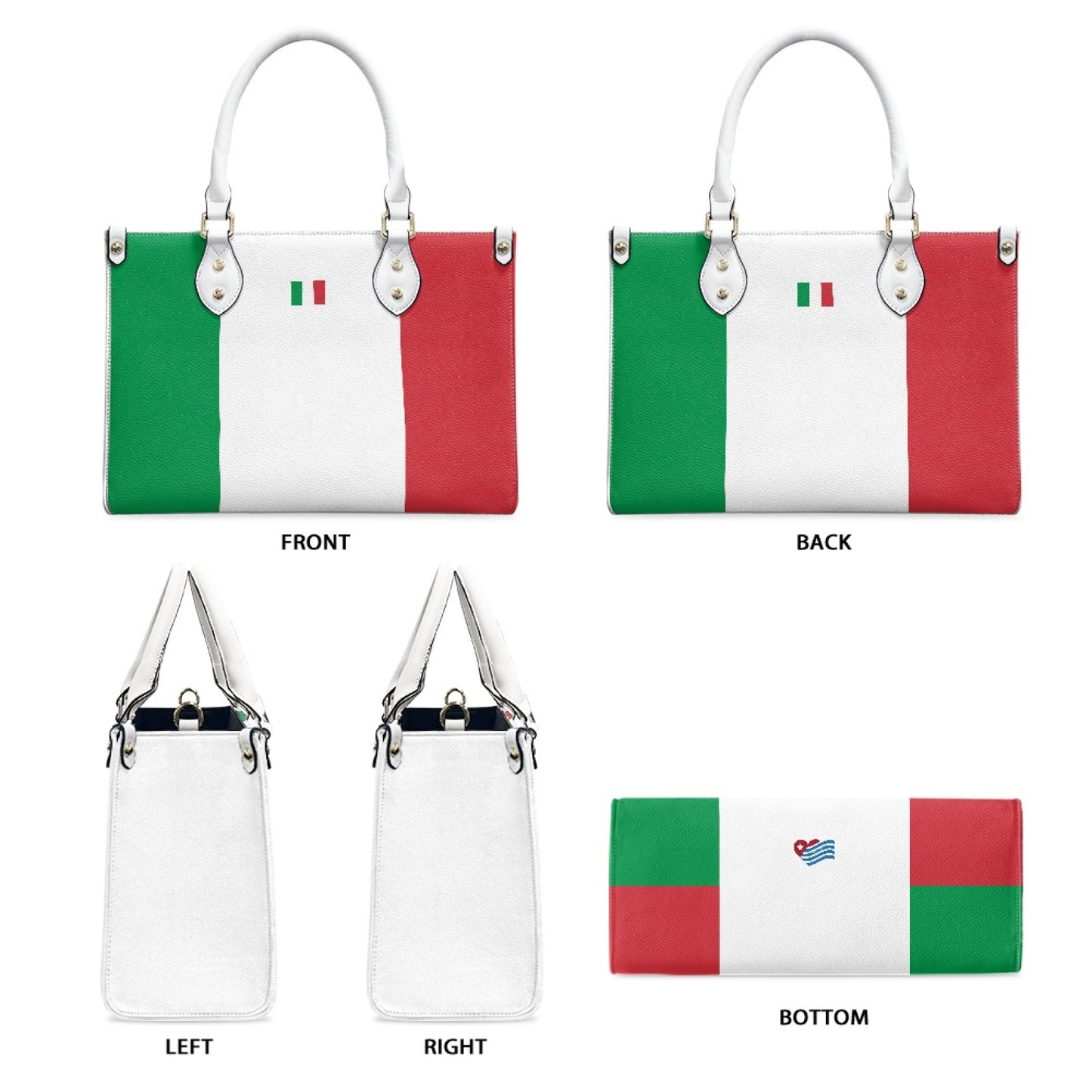 Italy Flag Inspired Handbag – Chic Italian Swag With Global Style - Luv My Flag