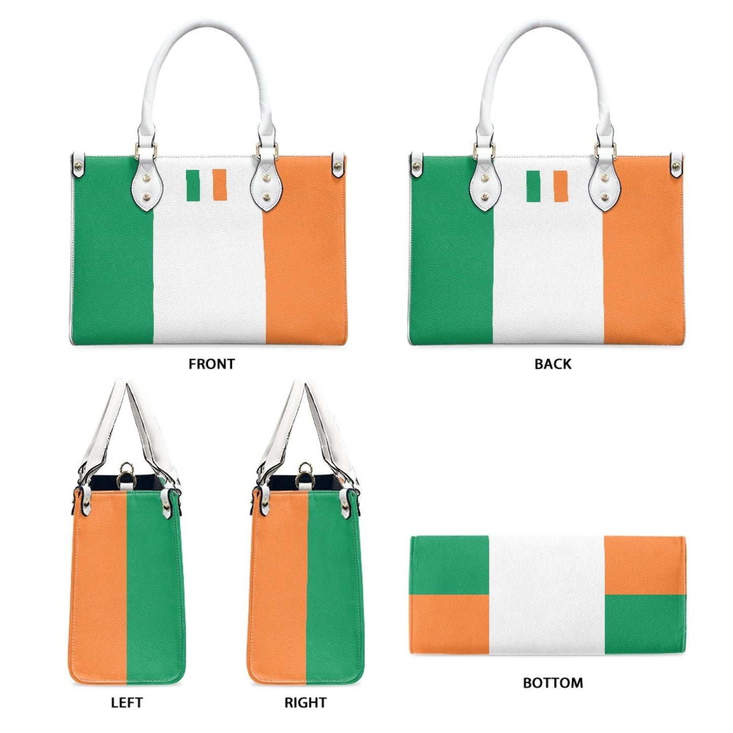 Ireland Flag Handbag – Show Your National Pride in Style - Luv My Flag