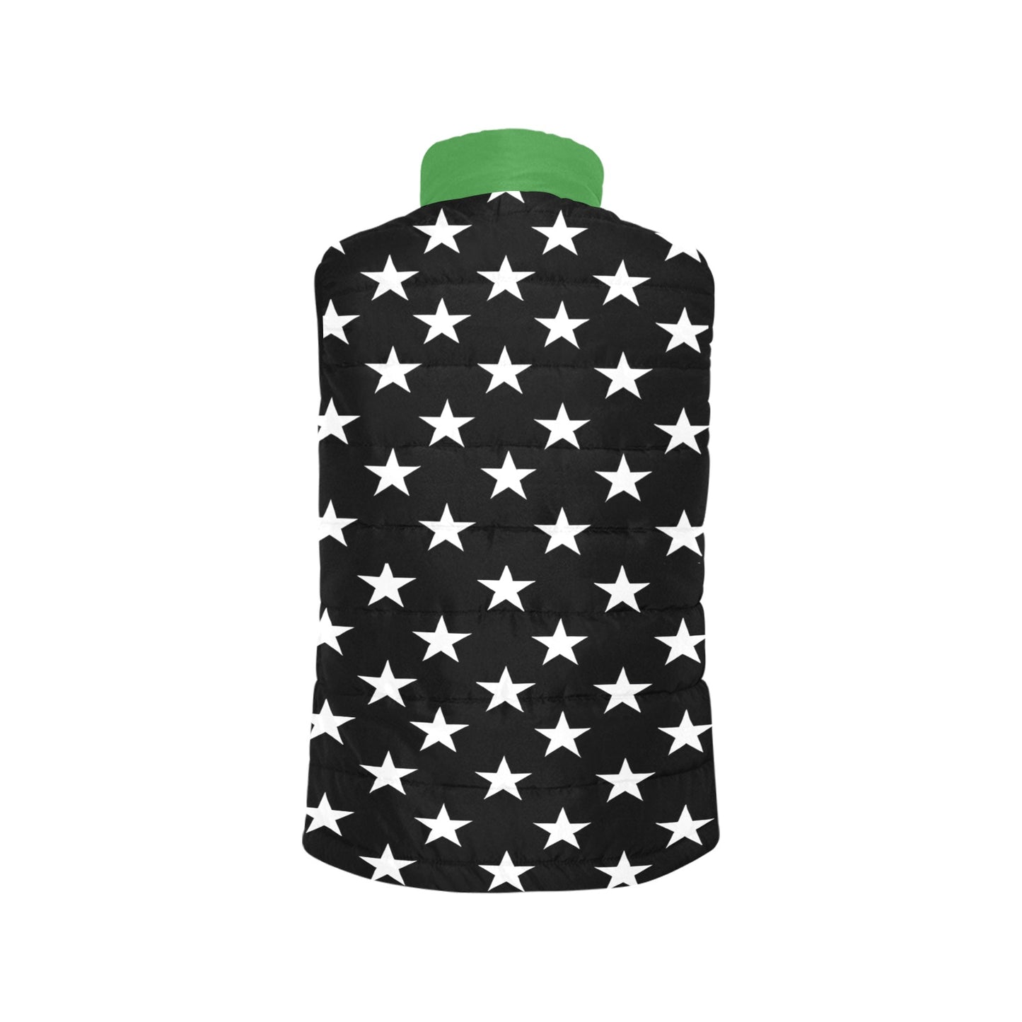 Thin Green Line Flag Inspired Women's Padded Vest