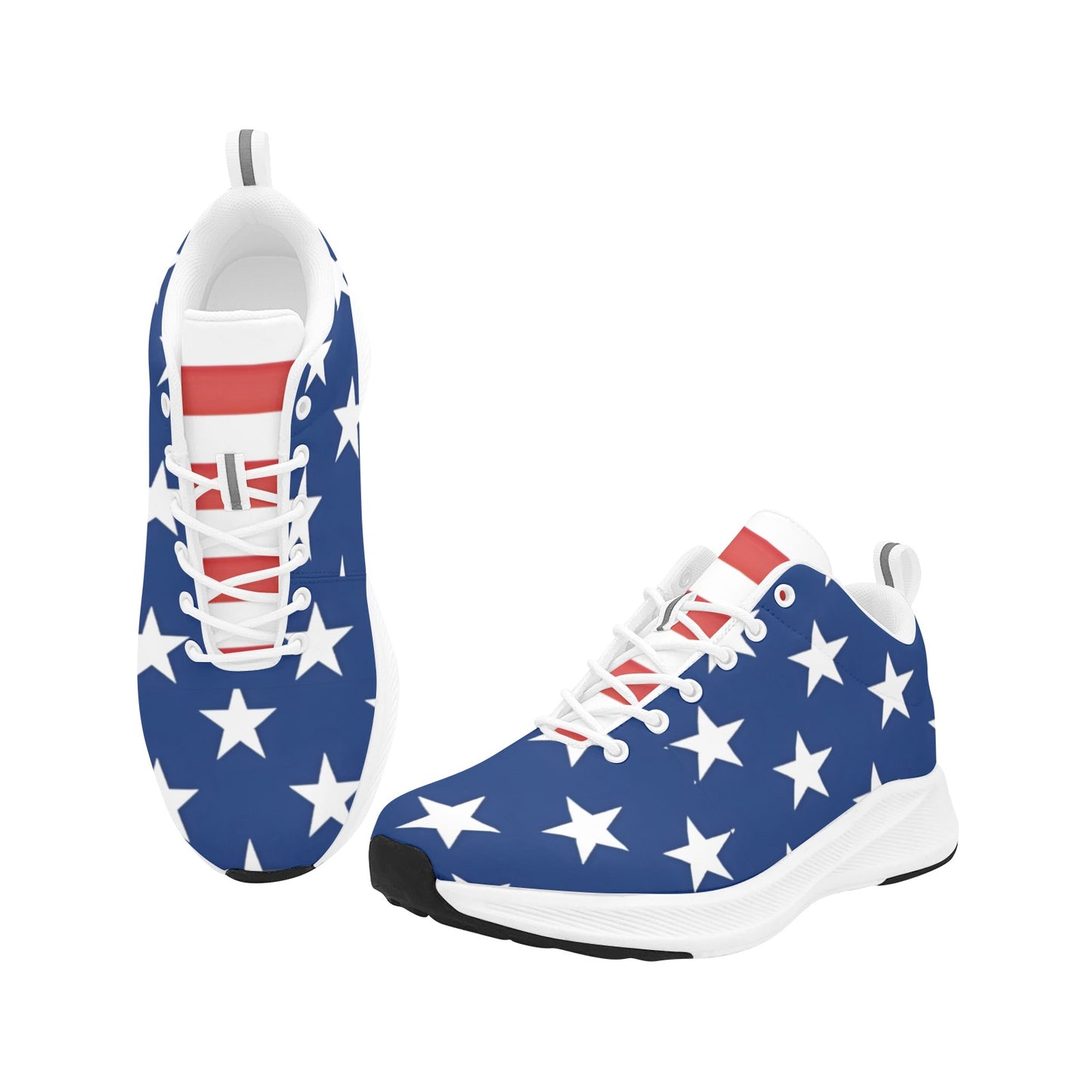 USA/American Flag Inspired Men's Alpha Running Shoes