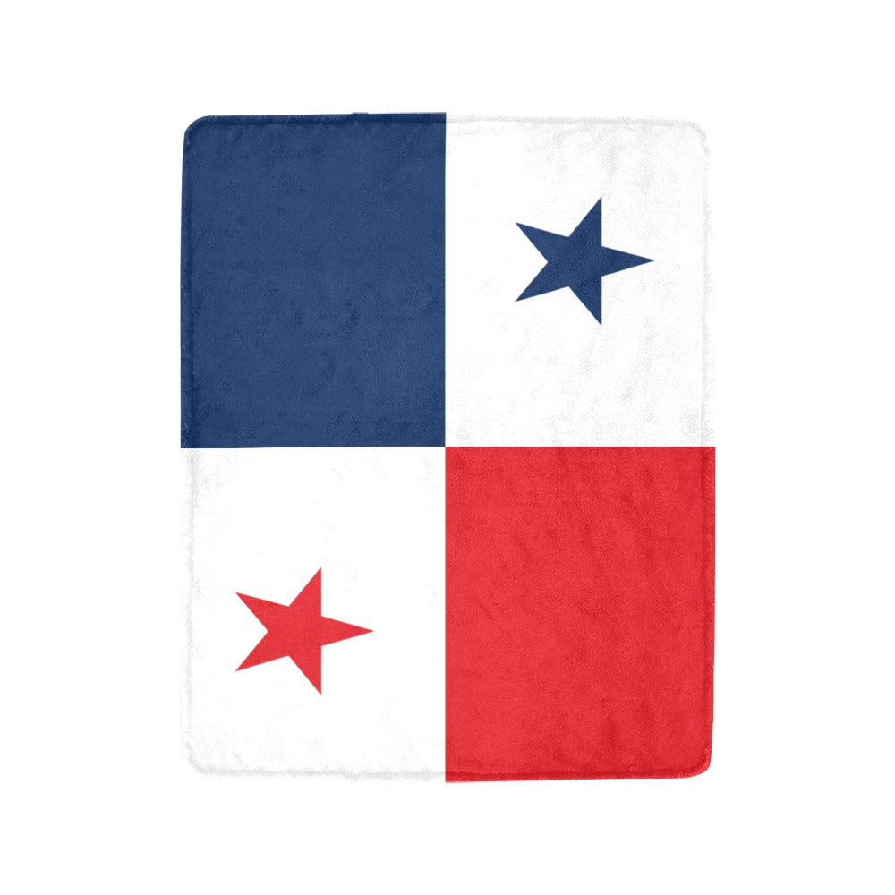Luv My Flag blanket featuring Panama flag design.