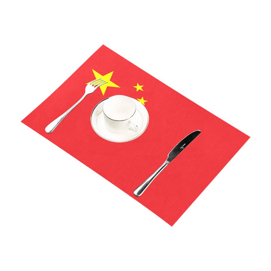 China Flag Placemats 12" x 18" (Set of 6)