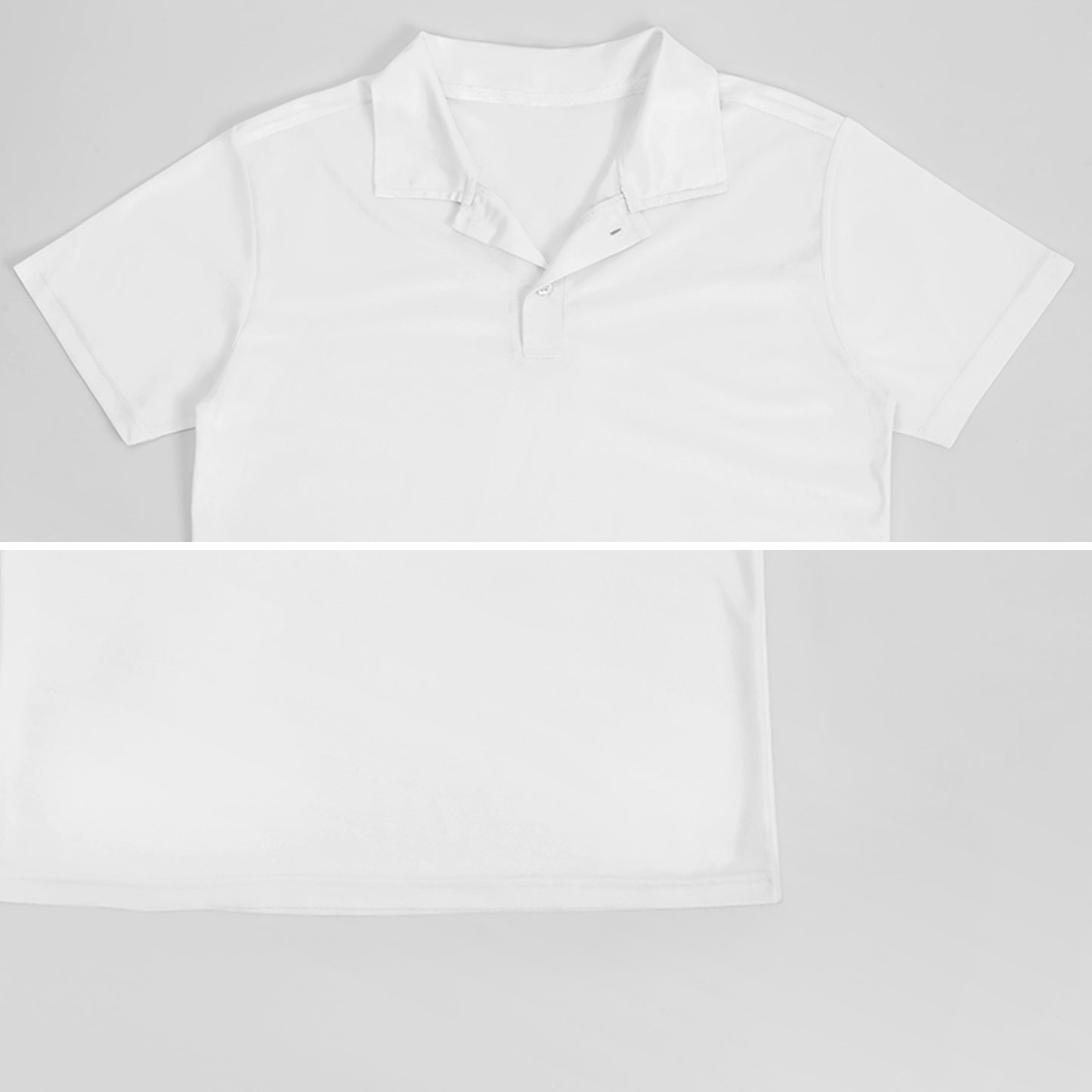 Thin Blue Line Flag Inspired Men’s Premium Ice Silk Polo Shirt