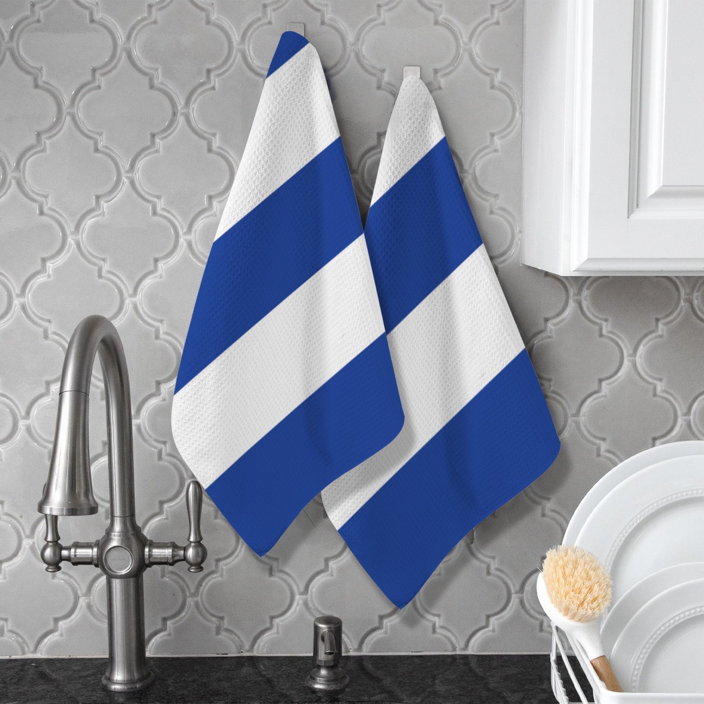 Cuba Flag Inspired Kitchen Towel 40X60cm (Pack of 2) (Made in the USA)