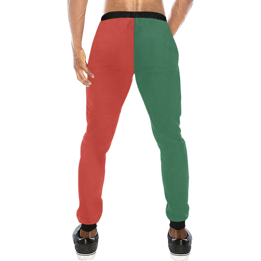 Mexico Flag Inspired All Over Print Unisex Sweatpants