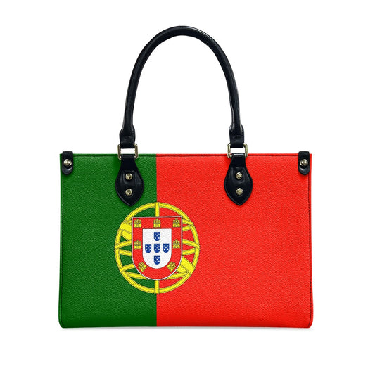 Portugal Flag Bag With Timeless Swag – PU Leather Purse With Euro Tag - Luv My Flag