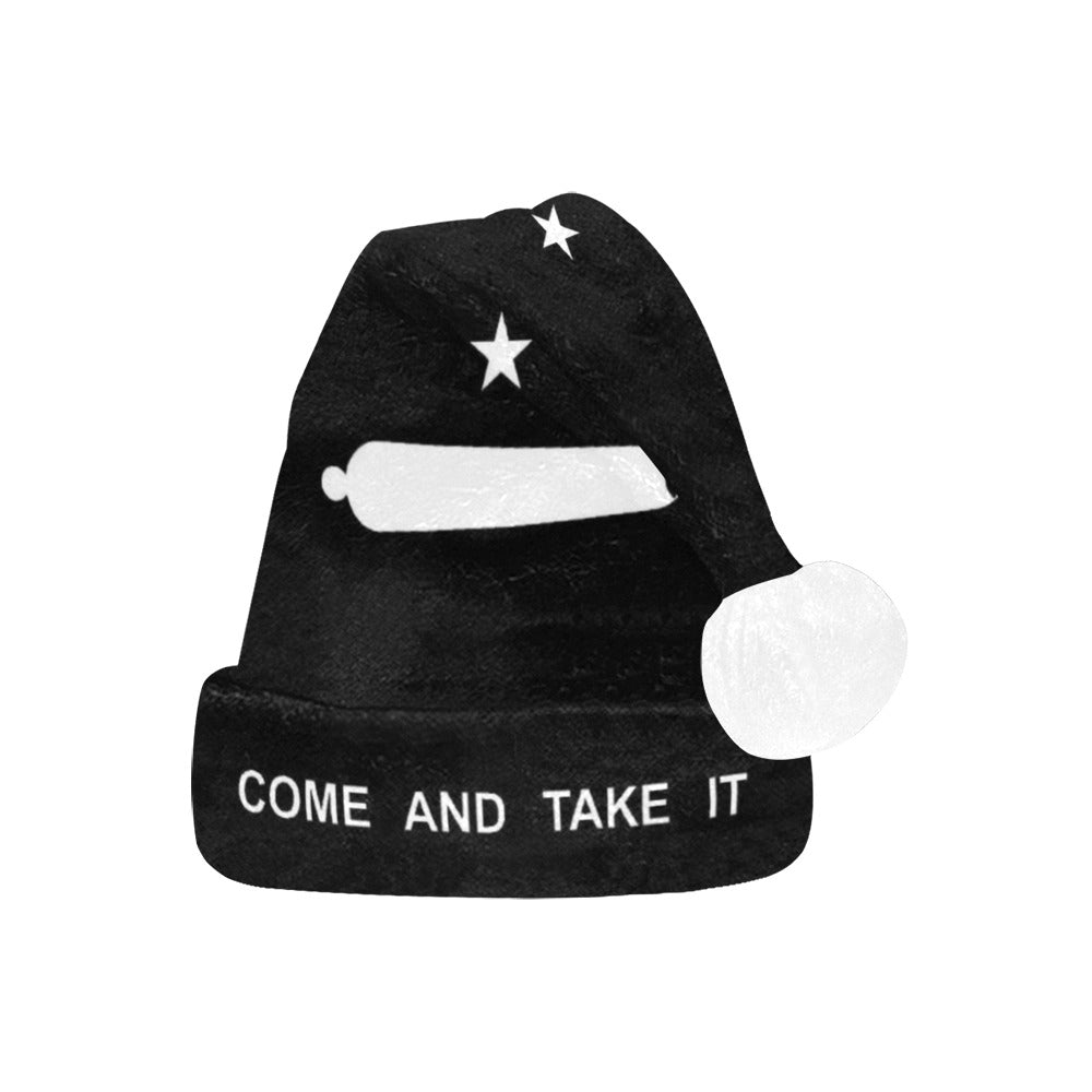 Come and Take It Flag Christmas Santa Hat