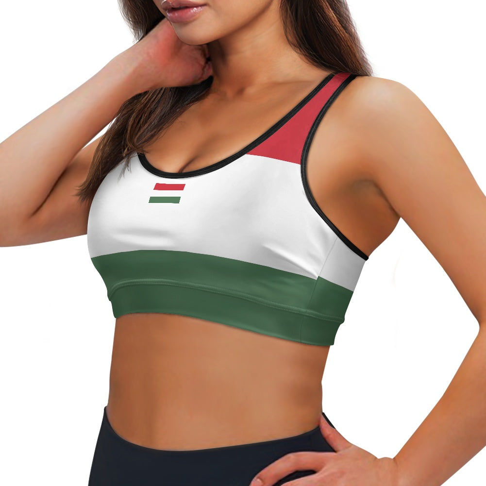 Hungary Flag Inspired Women's Sports Vest