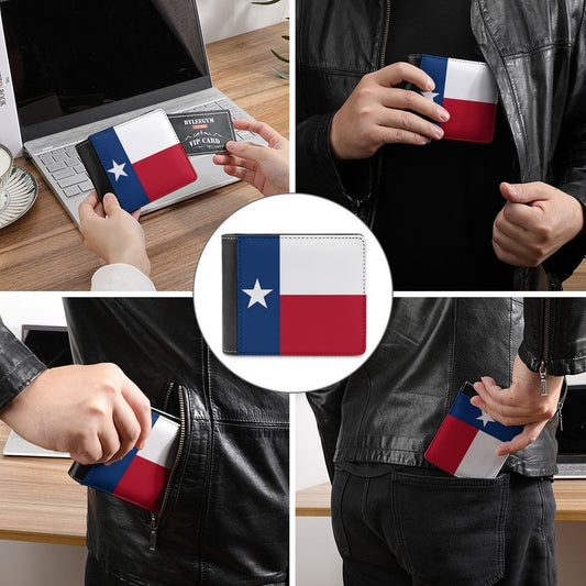 Texas Flag and Come and Take It Flag Inspired Men's Wallet