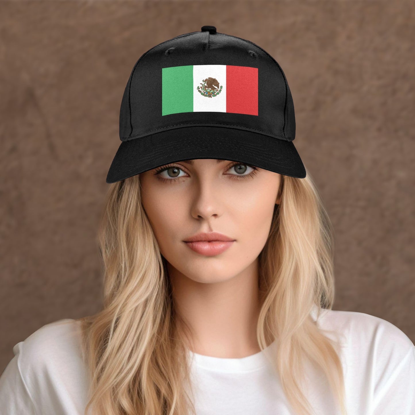 Mexico Flag Baseball Cap (Made in USA)