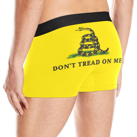 Gadsden Flag Inspired Mens Boxer Briefs Made in the USA