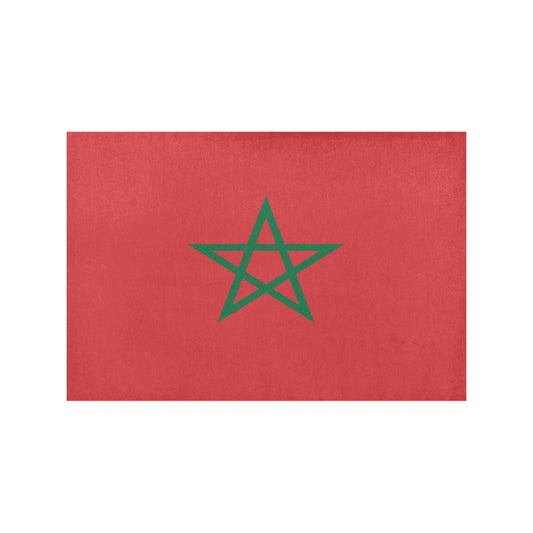 Morocco Flag Placemats 12" x 18" (Set of 6)
