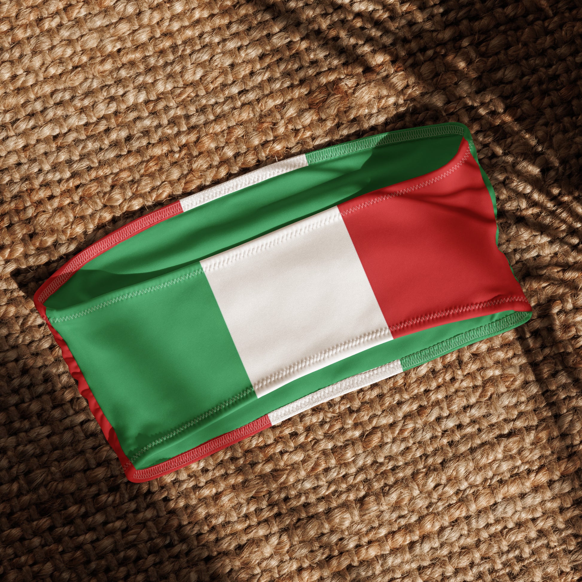 🌶️ Viva México Bandeau Bikini Top – Bold, Eco-Chic & Sun-Ready! 🇲🇽 - Luv My Flag