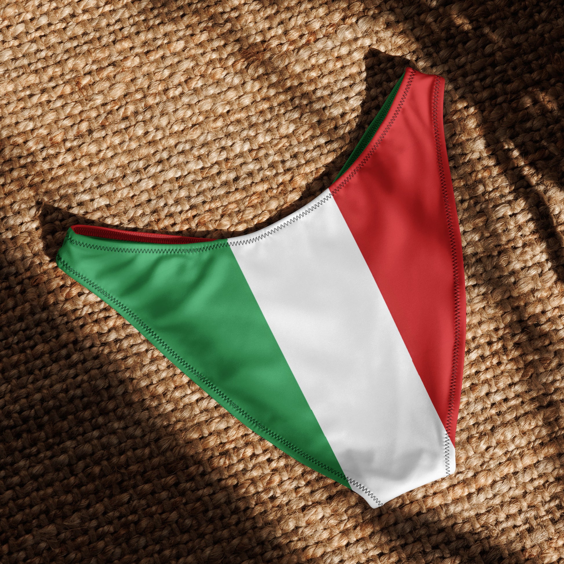 🇲🇽 Viva México! Eco-Friendly V-Cut Bikini Bottom with Flag Design - Luv My Flag