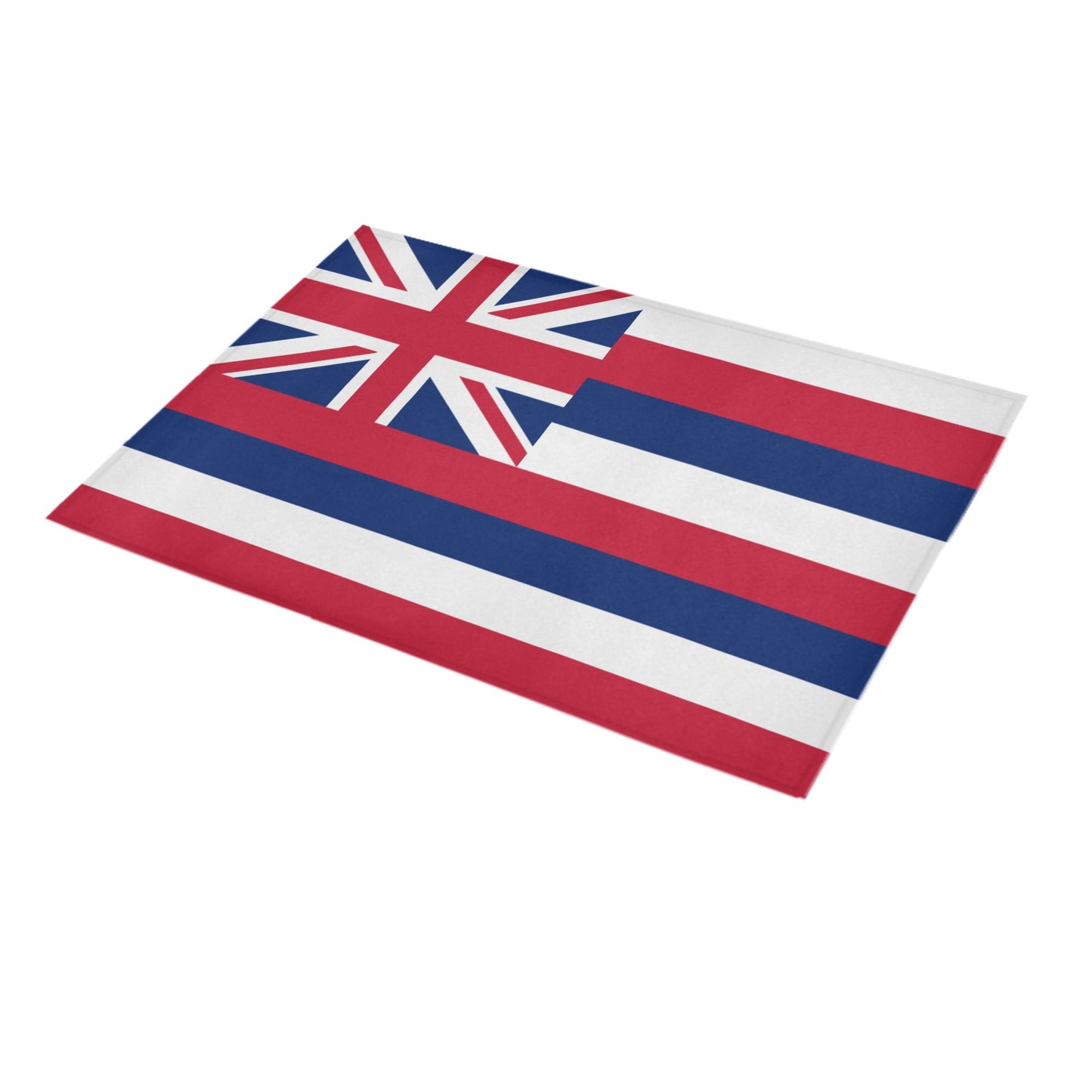 Hawaii Flag Inspired Doormat 30" x 18" (Sponge Material)