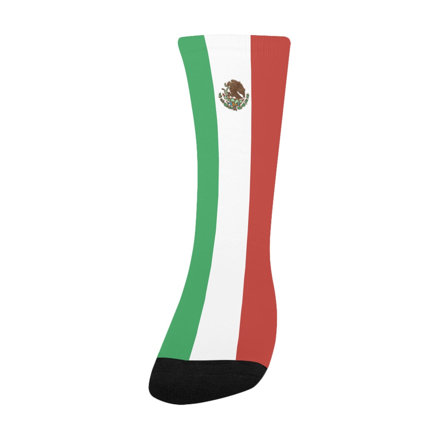 Mexico Flag Inspired Kid's Custom Socks (Made in the USA)