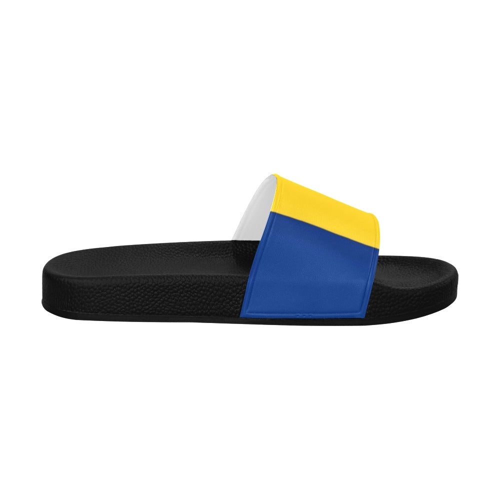 Romania Flag Men's Slide Sandals