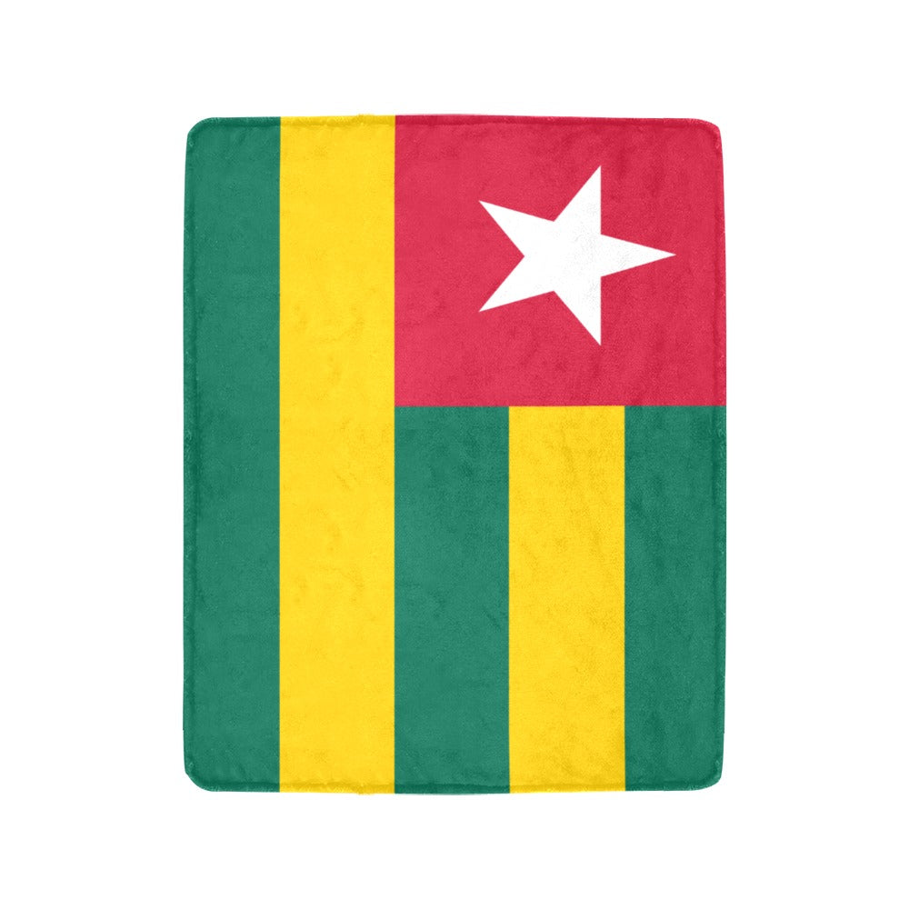 Luv My Flag blanket featuring Togo's colorful national flag.