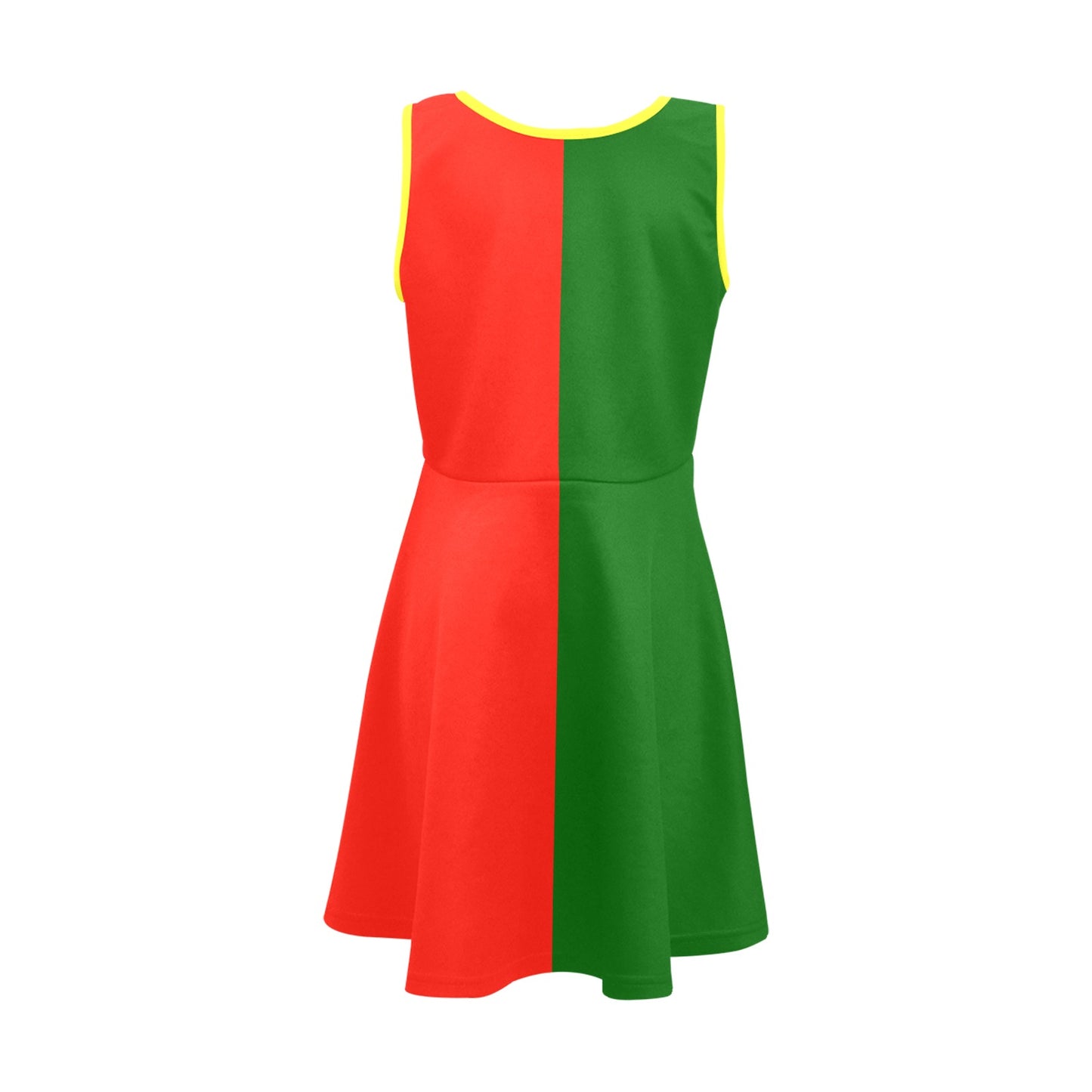Portugal Flag Inspired Girls' Sleeveless Sundress | Ships from USA