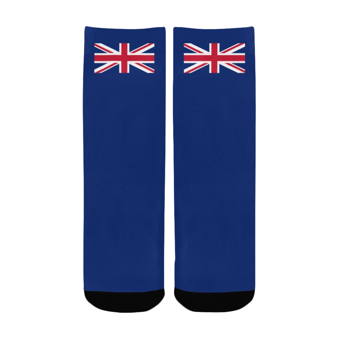 UK/Great Britain Flag Inspired Kid's Custom Socks (Made in the USA)