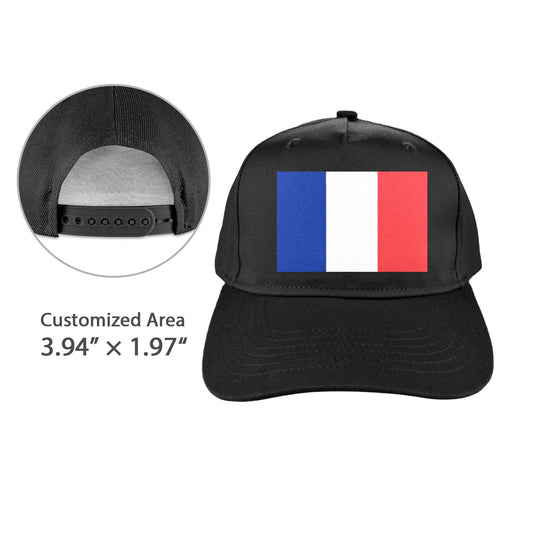France Flag Baseball Cap (Made in USA)