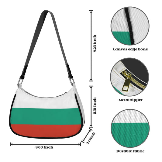 Bulgaria Flag Inspired Women's Shoulder Bag