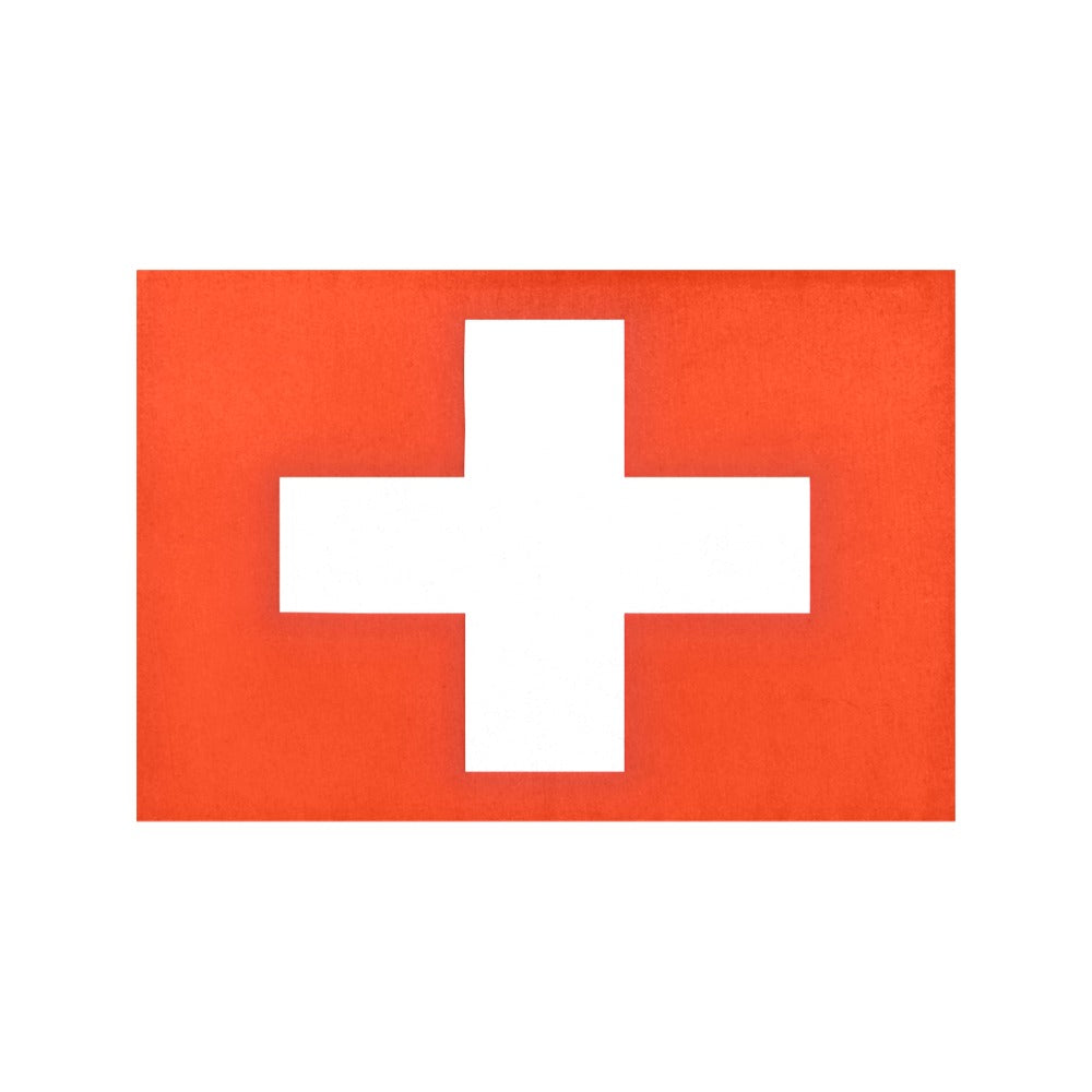 Switzerland Flag Placemats 12" x 18" (Set of 6)