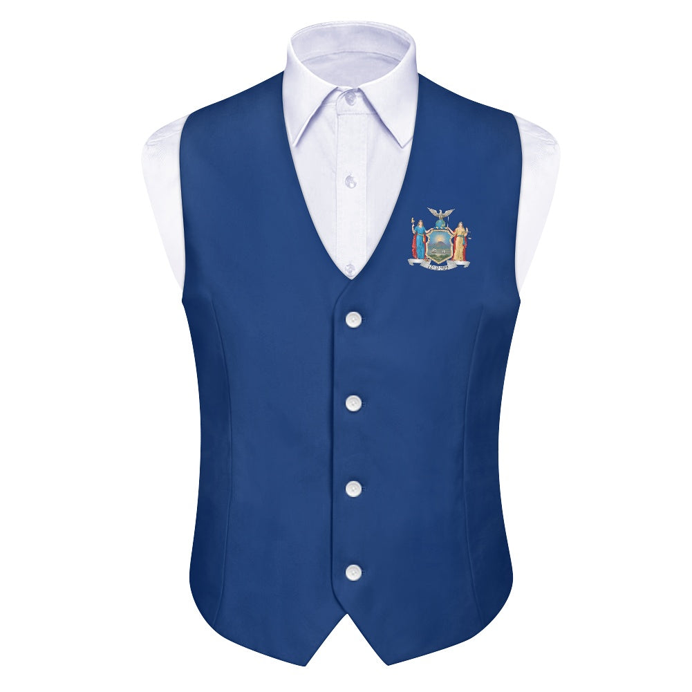 New York Flag Suit vest jacket