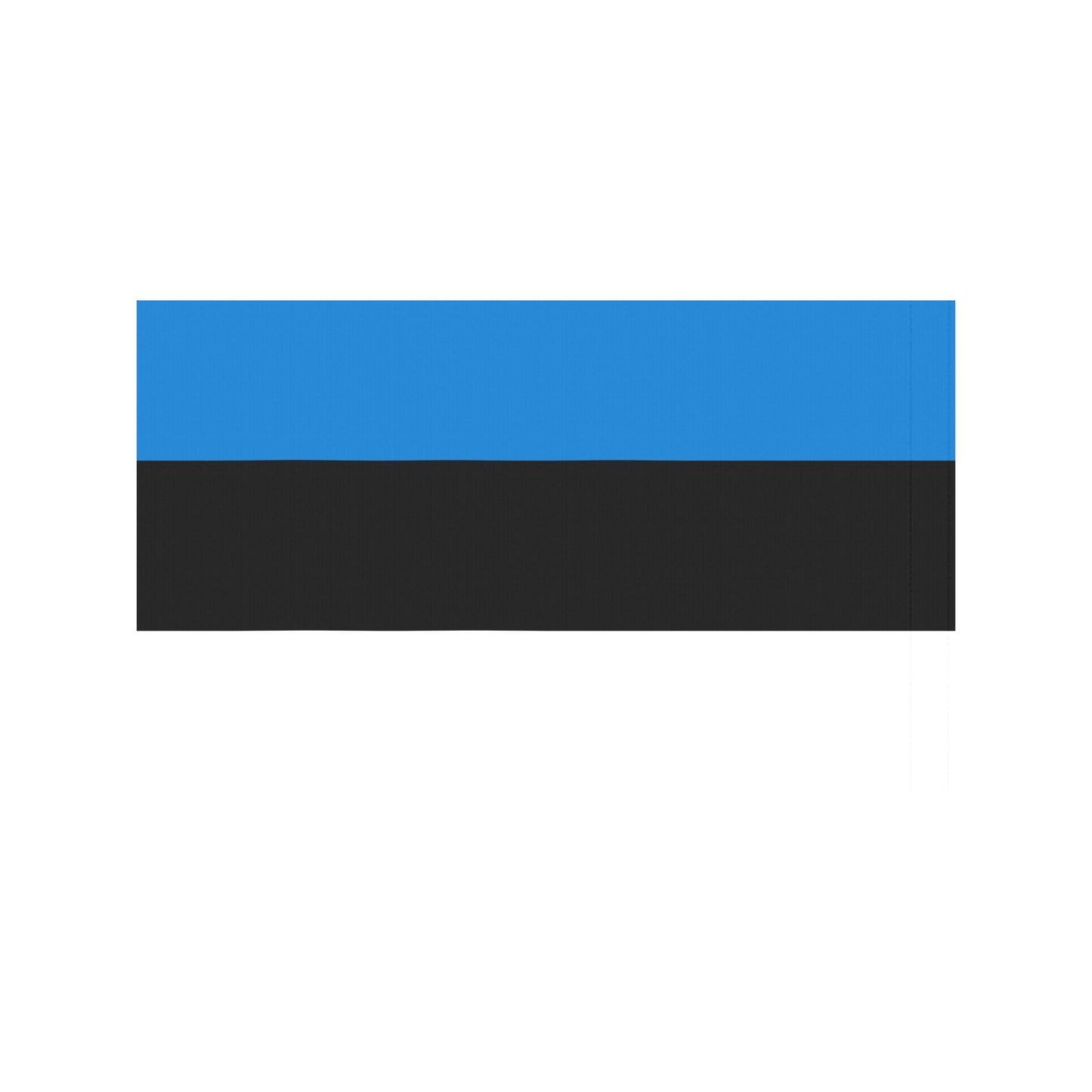 Luv My Flag design featuring blue, black, white stripes.