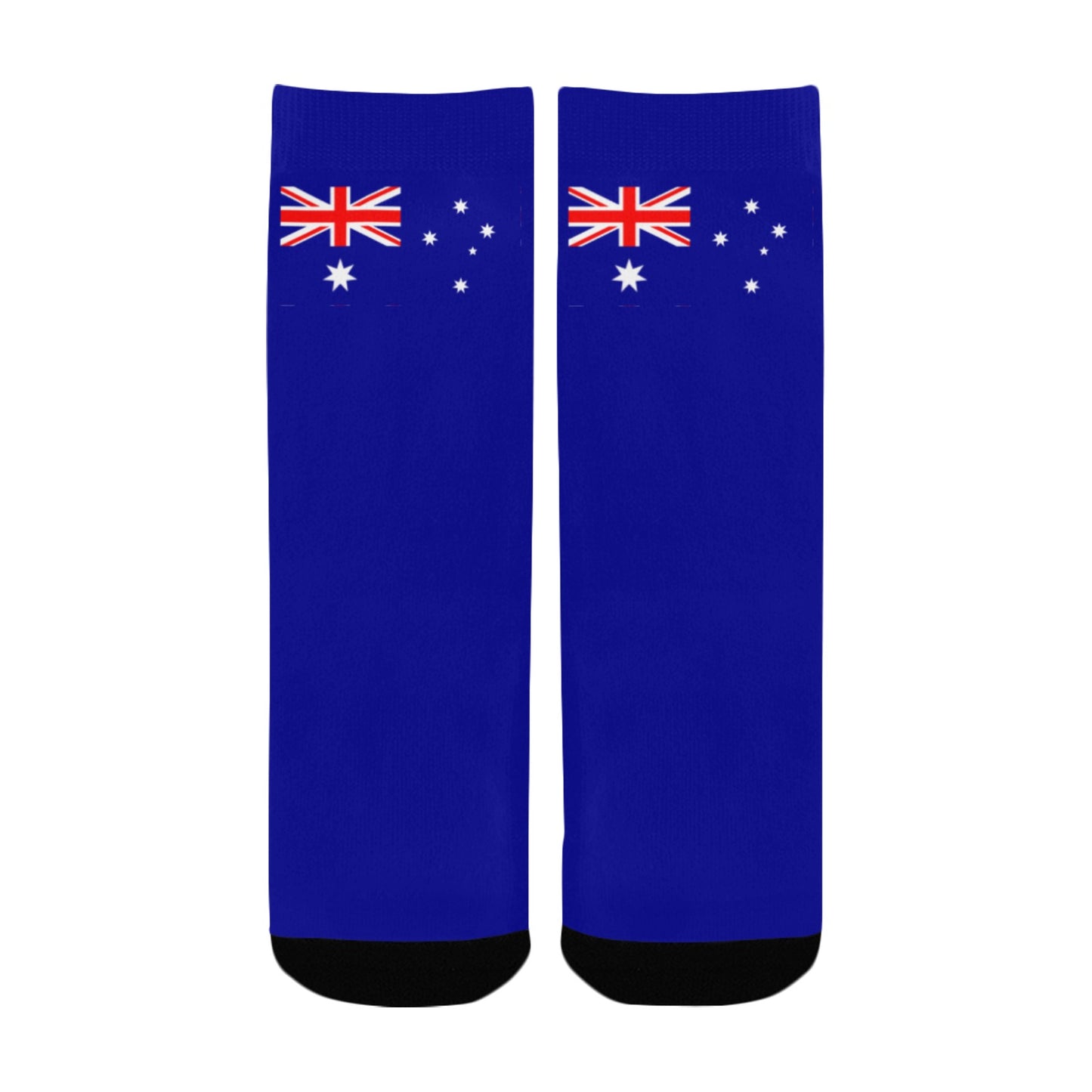 Australia Flag Inspired Kid's Custom Socks (Made in the USA)