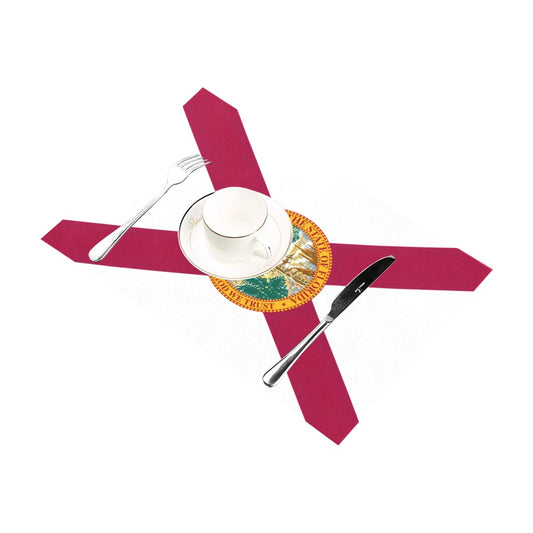 Florida Flag Placemats 12" x 18" (Set of 6)