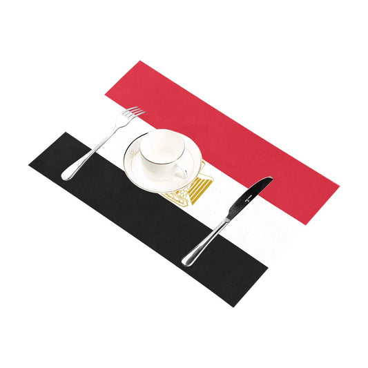 Egypt Flag Placemats 12" x 18" (Set of 6)