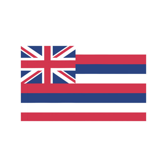 Luv My Flag brand Hawaiian flag with British Union Jack.