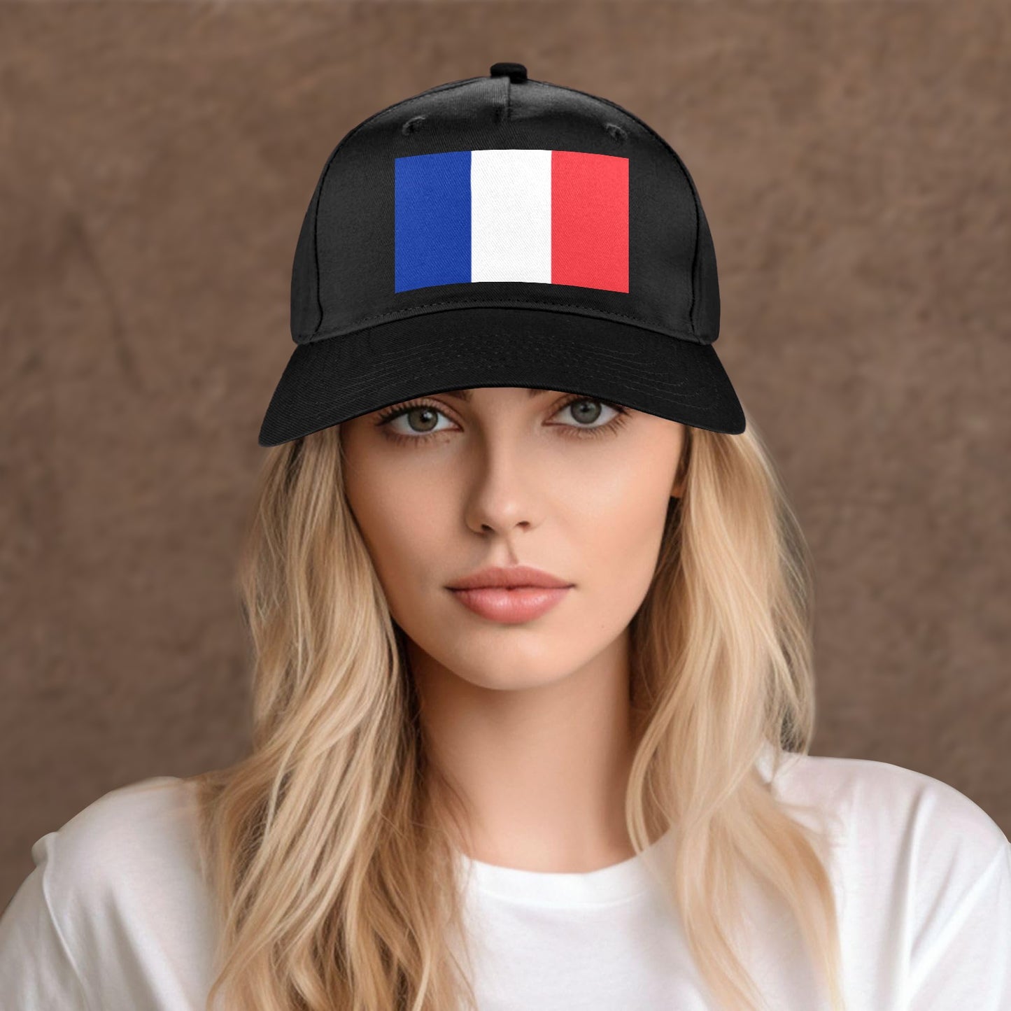 France Flag Baseball Cap (Made in USA)