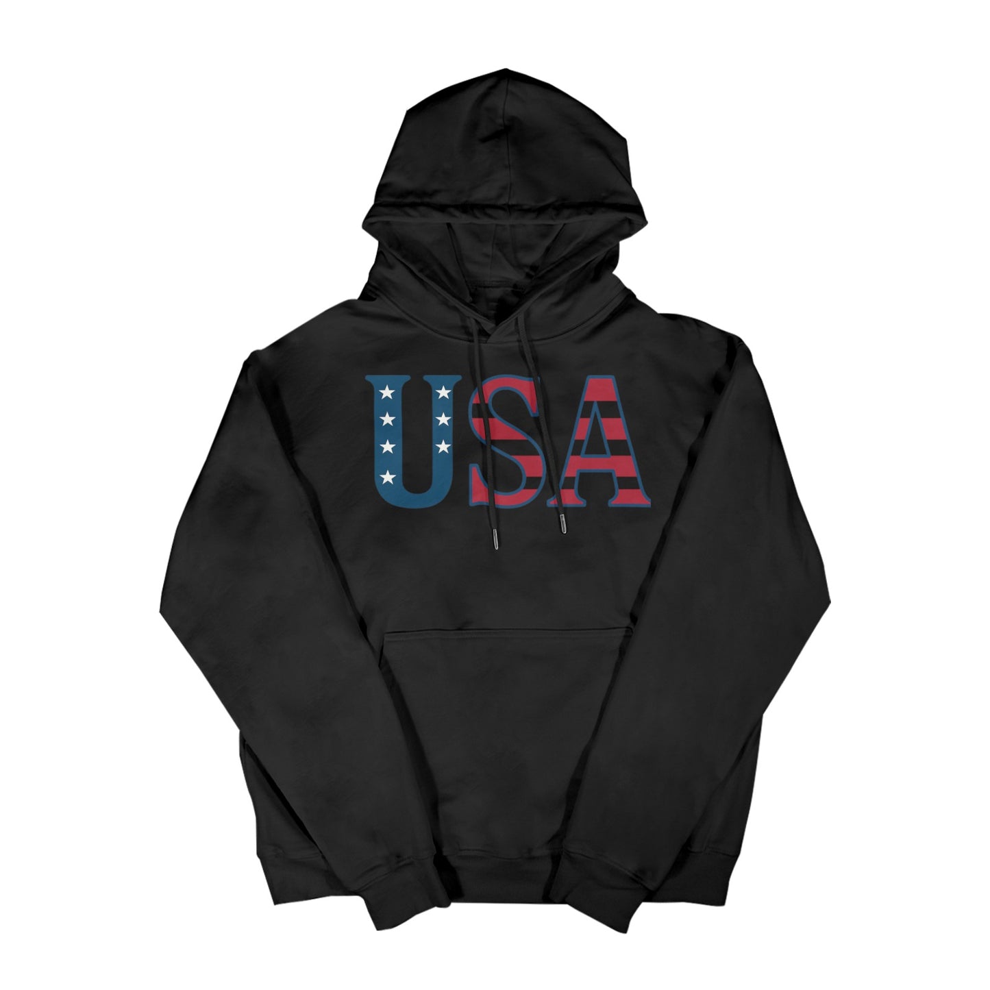 USA/American Flag Inspired Women's Hoodie Made in the USA